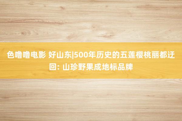 色噜噜电影 好山东|500年历史的五莲樱桃丽都迂回: 山珍野果成地标品牌
